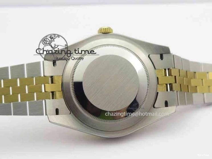 MiroTime 0125 Casual DateJust II 41mm SS YG BP Maker Best Edition White Dial On Jubilee Bracelet 3673